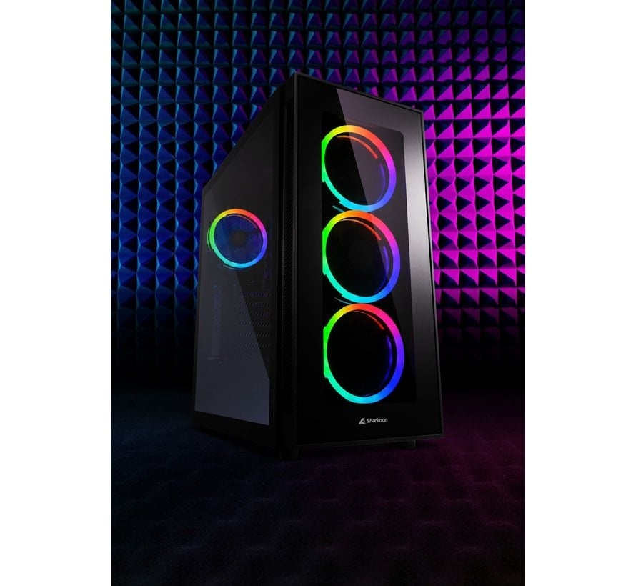 Pcman Game Pc Shadowfall - Intel i3-12100F - Nvidia RTX 3050 - 16GB geheugen - 500 GD SSD - Windows 11 Pro - Afbeelding 3