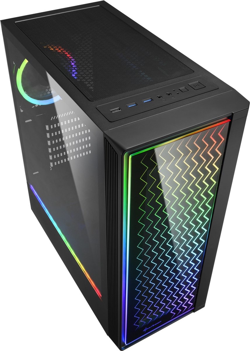 Pcman Game PC Rogue - Intel Core i5 11400F - 16 GB - 480 GB SSD - NVIDIA GeForce RTX 3060 - Game PC - Afbeelding 2