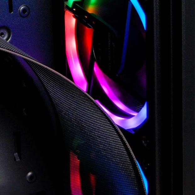 Pcman Game PC Wraith RGB - AMD 4600G - 8 GB geheugen - 240 GB SSD - Windows 11 Pro - Afbeelding 2