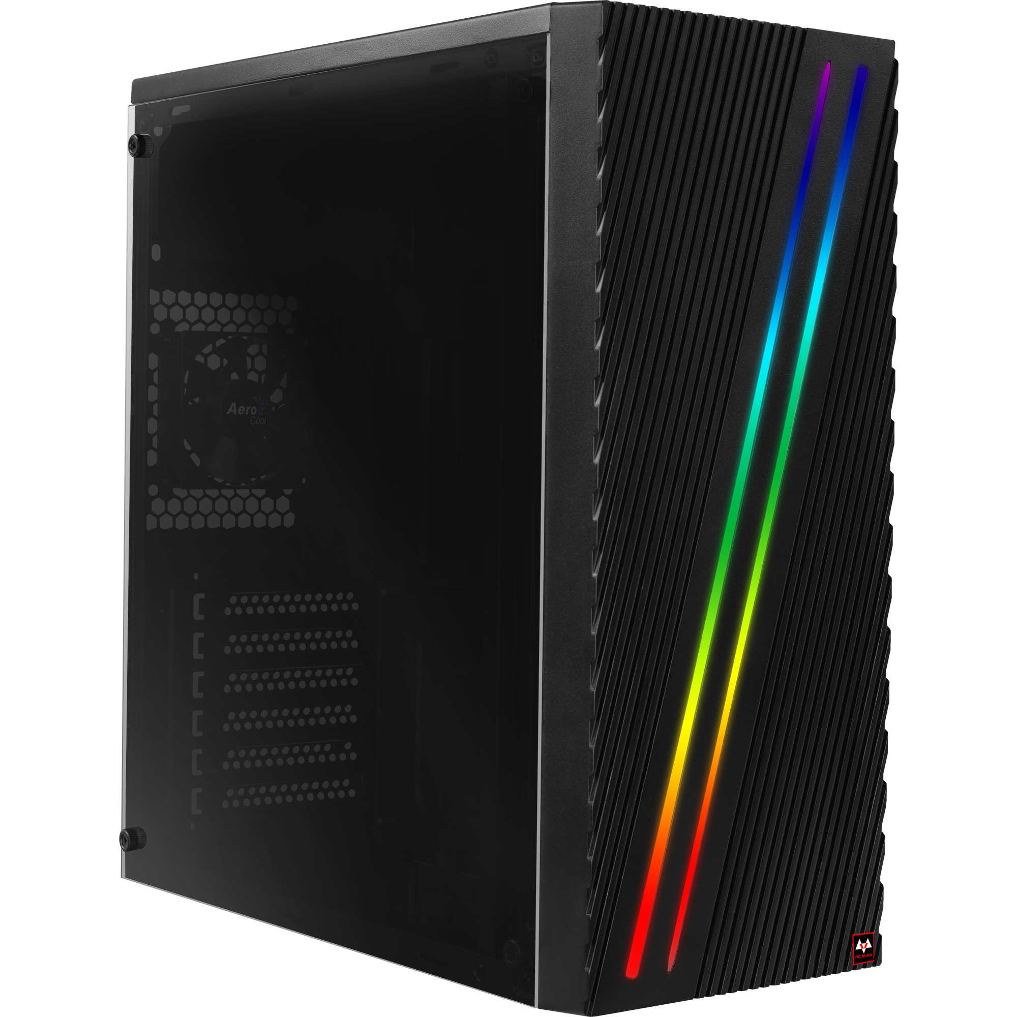 Pcman Game PC Raptor i3 - 10105F - RTX 3060 - 8 GB geheugen - 240GB SSD - Windows 11 Pro