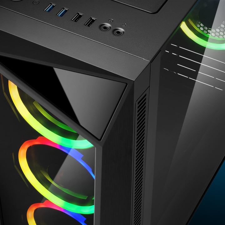 Pcman Game PC Wave AMD - Ryzen 5 5500 - Nvidia RTX 3060 - 16 GB geheugen - 480 GB SSD - Windows 11 Pro - Afbeelding 6