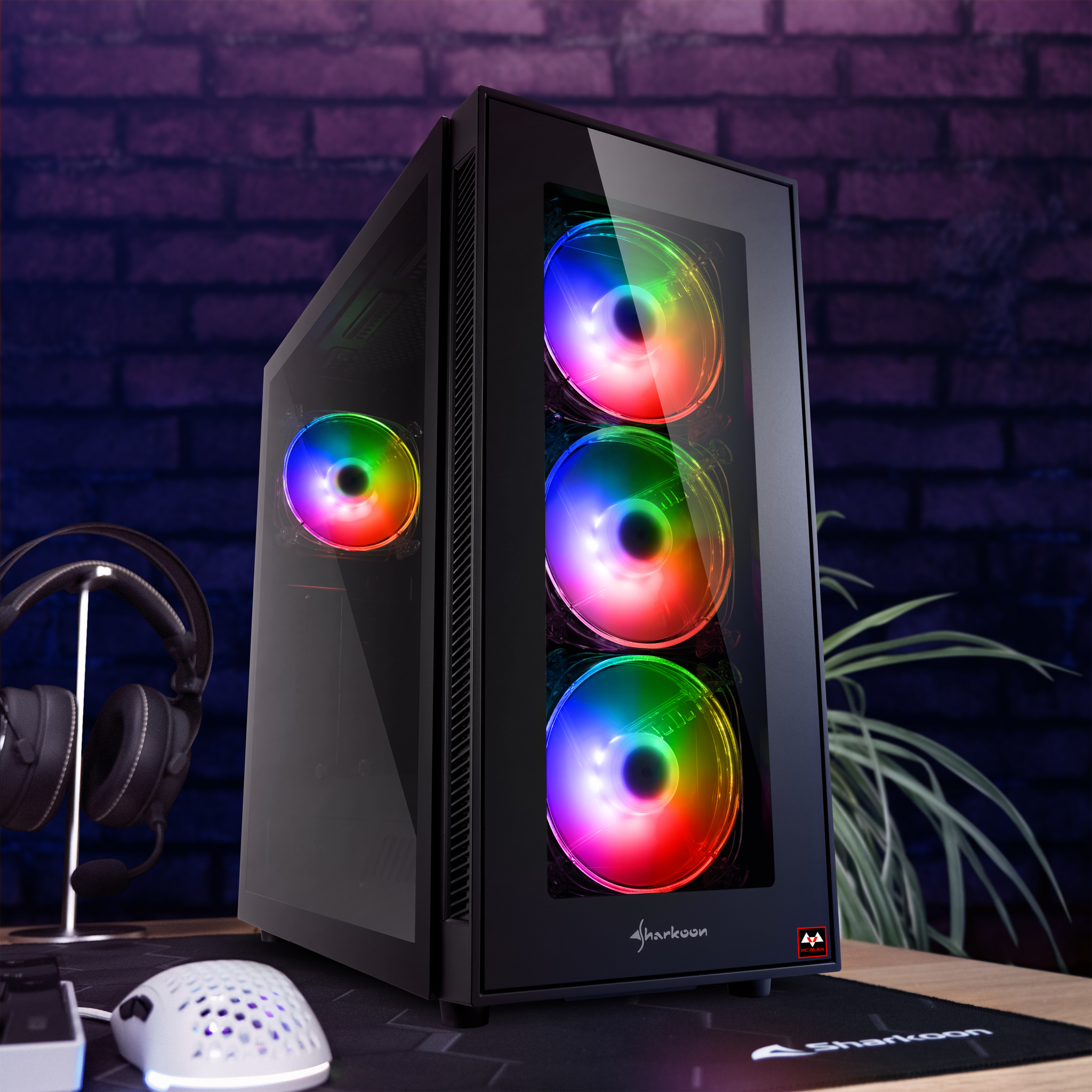 Pcman Game PC Xenon Intel i7 - 10700F - RTX 4070 - 32 GB geheugen - 1 TB SSD - Windows 11 Pro - Afbeelding 3